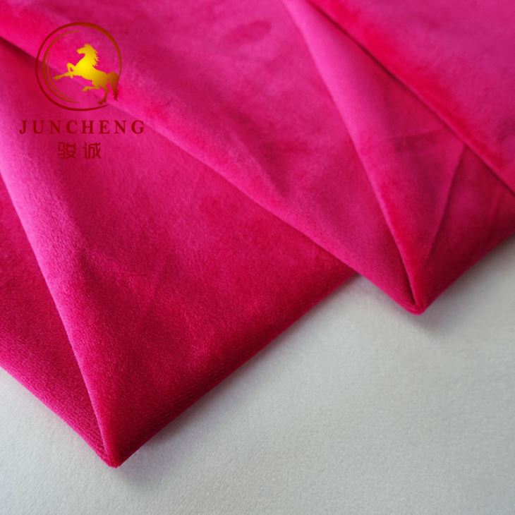 plain velvet fabric 2